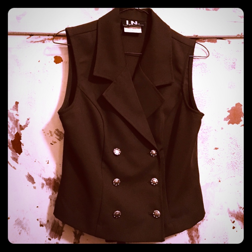 I.N. San Fransisco | Women’s Button Up Vest